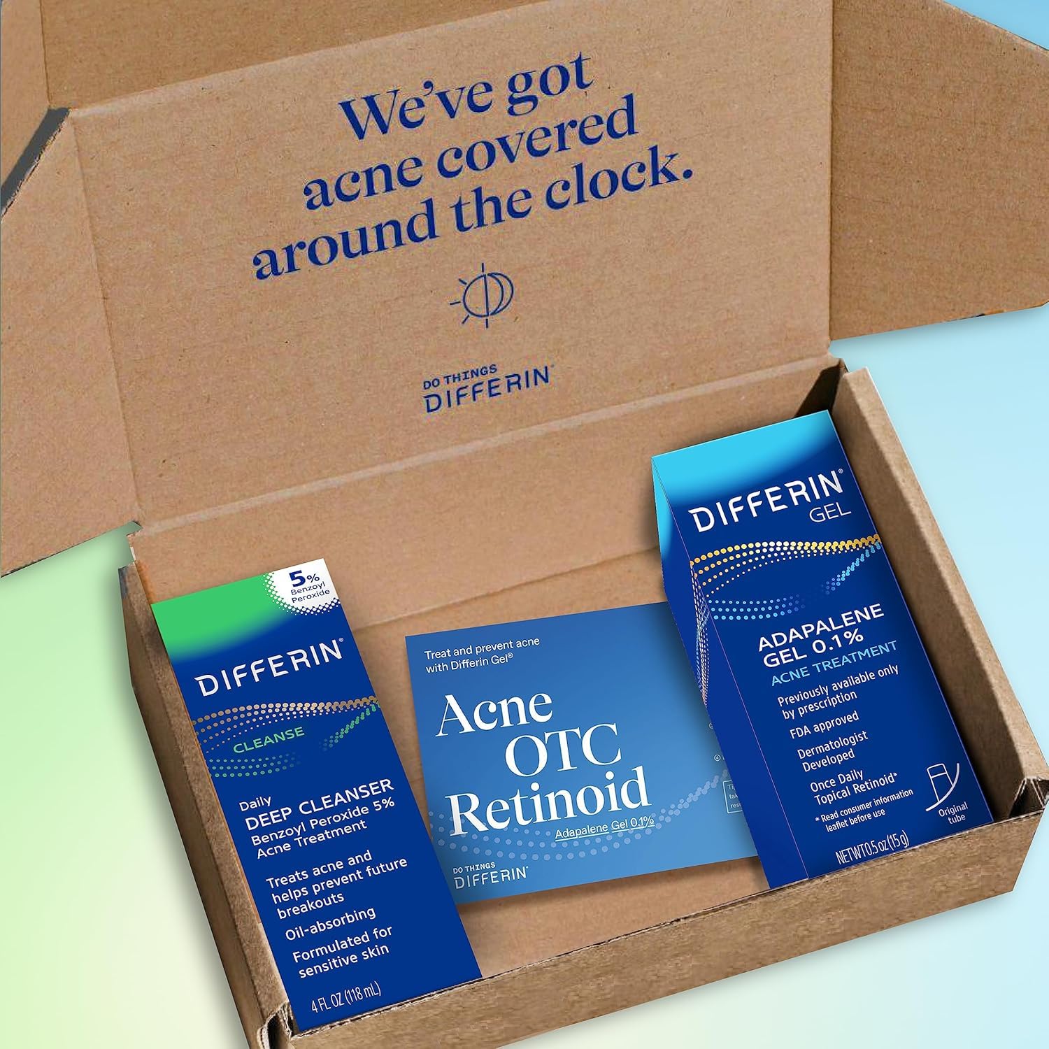 Differin Acne Skin Care Kit